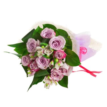 Ramo de Rosas Malvas