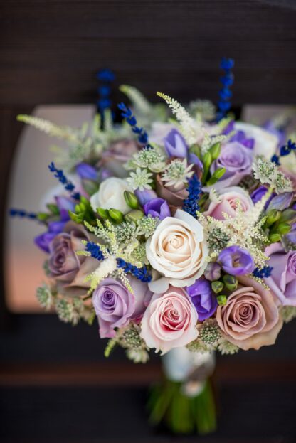 Lavender and Vintage Roses