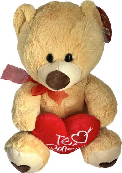 Brown Bear Heart 30cm.