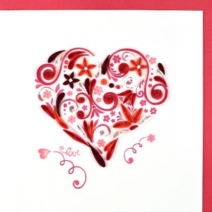 Tarjeta Heart Love PQ001
