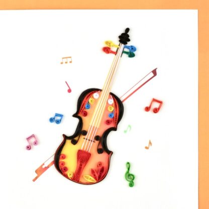 Tarjeta Violín PQ043