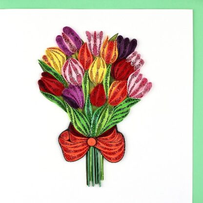 Tarjeta Tulipanes PQ103