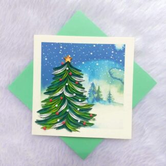 Tarjeta Grande Navidad Cielo